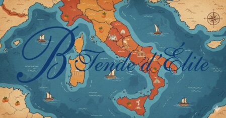 Mappa stilizzata della Calabria con area di copertura evidenziata